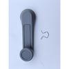 Window Crank Handle of Gray Compatible with Isuzu Isuzu CAMMANDO NPR115 NKR85,GMC, NHR NPR HICOM Replaces