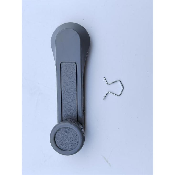 Window Crank Handle of Gray Compatible with Isuzu Isuzu CAMMANDO NPR115 NKR85,GMC, NHR NPR HICOM Replaces