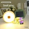 Outdoor Solar Camping String Lights with Retractable Storage