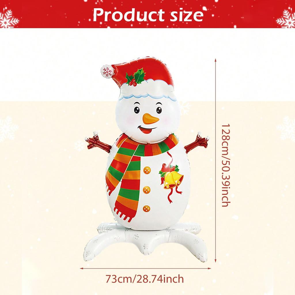 1pcs Santa Claus, Snowman, Christmas Tree Balloons, Christmas Home Decoration, New Year, Birthday, Christmas Decoration