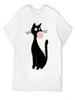 Bubblegum Kitty T-Shirt Cheap Stuff Summer Clothes Animal Prinfor Boys Unisex's T Shirts