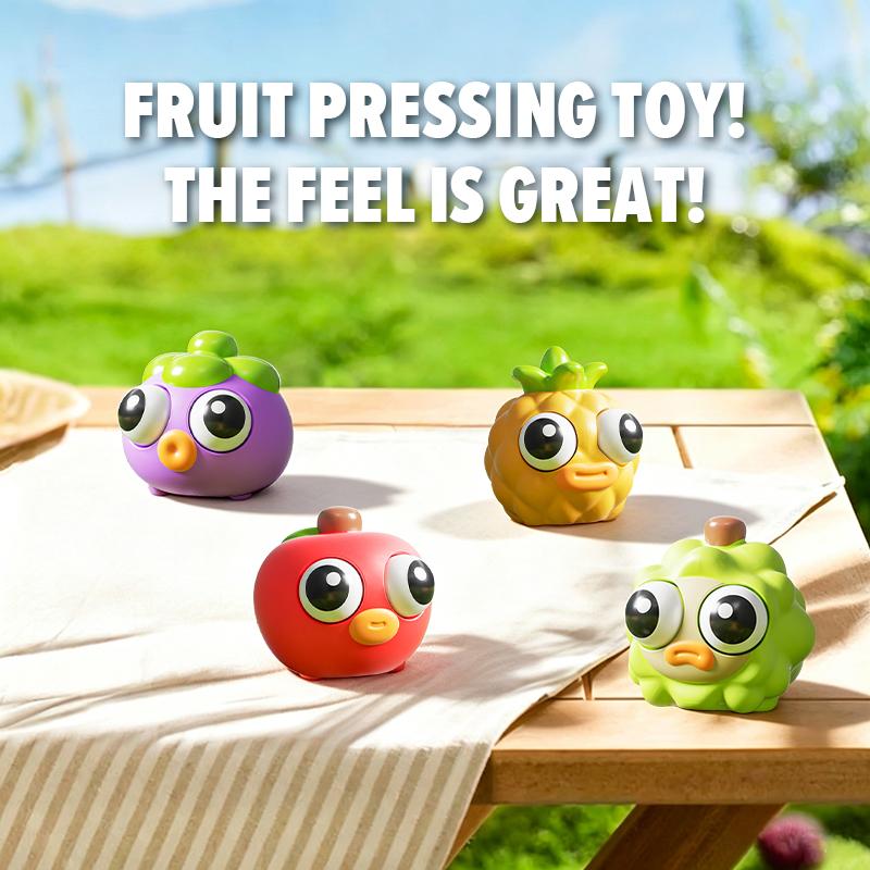 Eye-Popping Toys Stress-Relieving Toys Cartoon Animal  Eyeball Bouncing Toy Gifts For Fun Boys Girls Adults