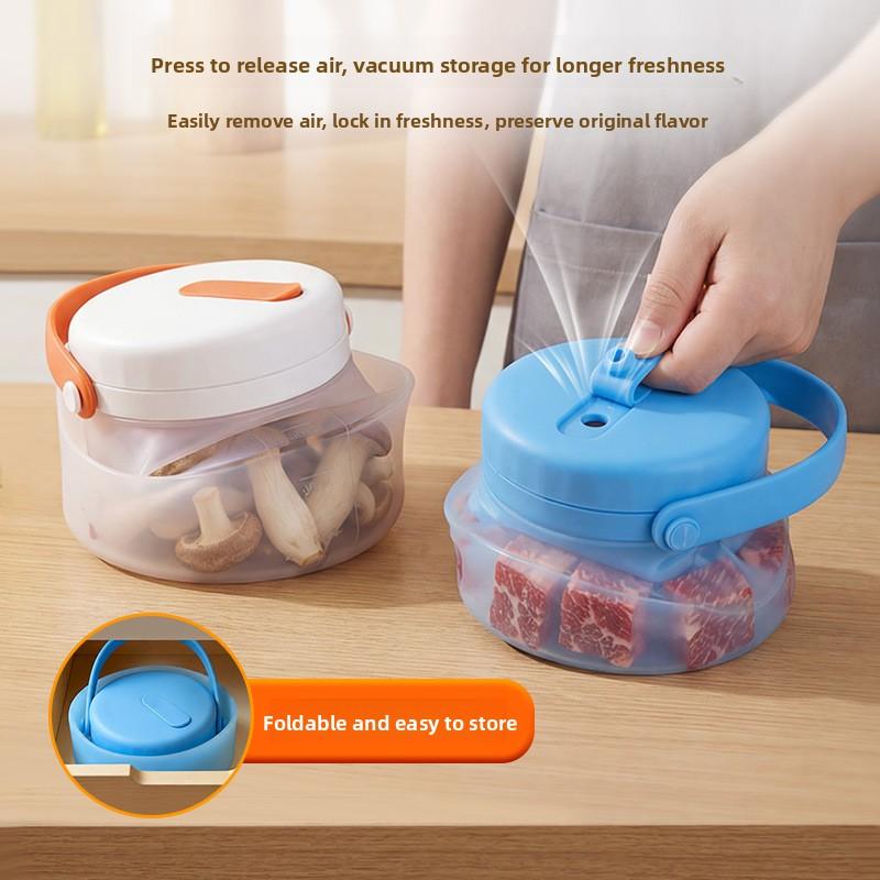 Handheld Silicone Fresh-Keeping Bucket, Portable Ice Bucket For Cold Drinks, Outdoor Camping Fruit Storage Cup