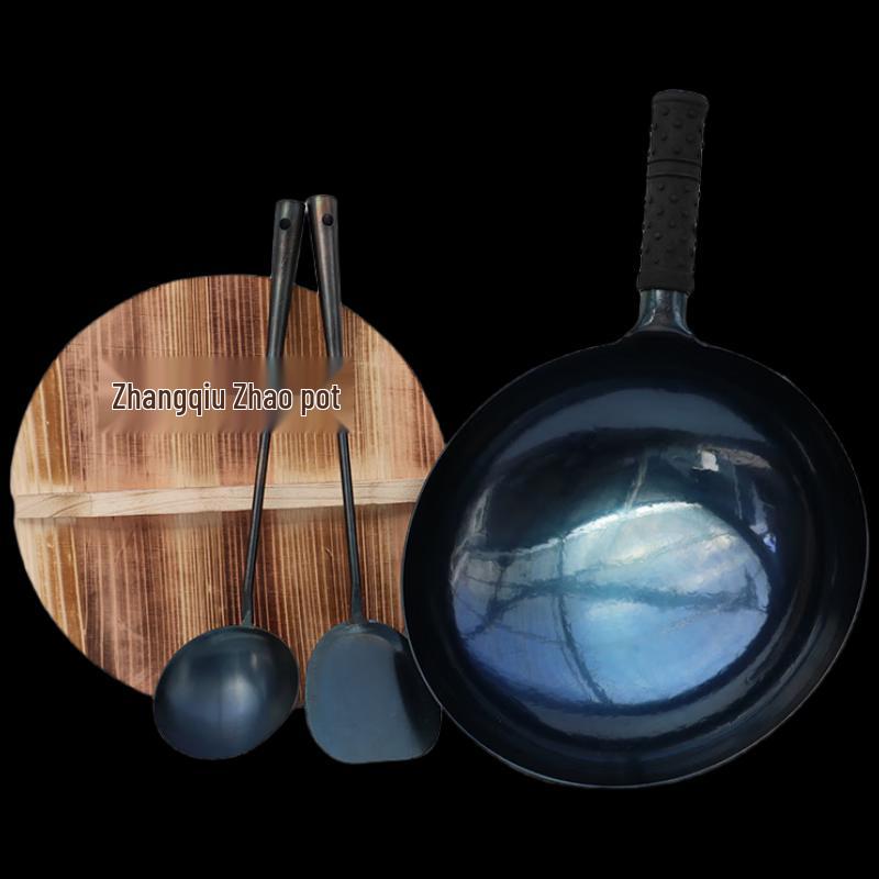Shengtong Artisan Zhangqiu Hand-Forged Iron Wok