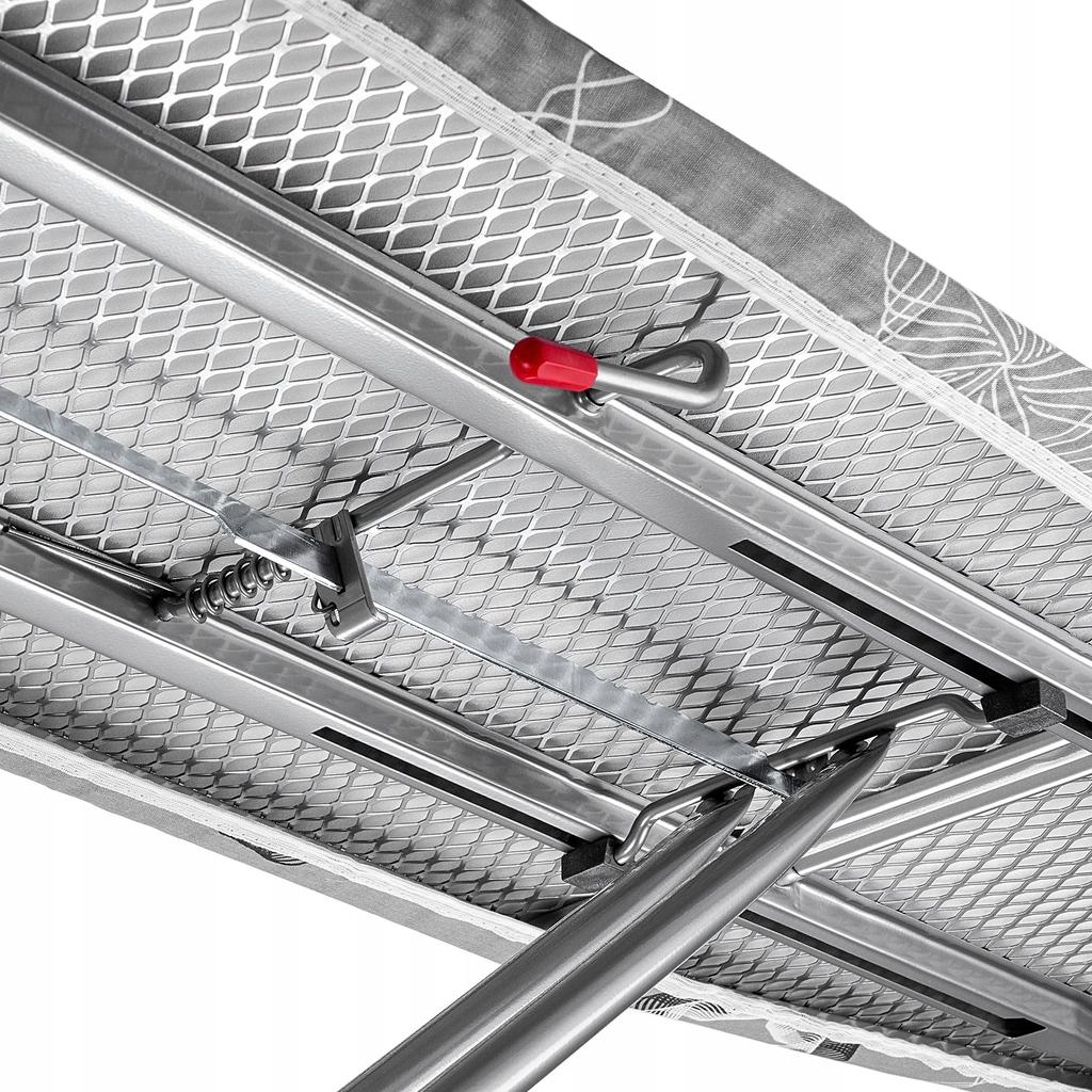 KADAX Ironing Board 120x38cm Wide Top Foldable Iron Holder