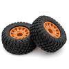 Car Tires with Wheel Rims 4pcs Replacement for 1Celsius10 slash K1 Short Truck