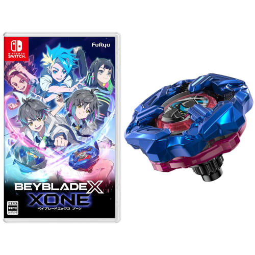 

beyblade x xone beyblade x zone -switch [бонус производителя] нож шиноби 4-60lf металлическое покрытие: синий включен