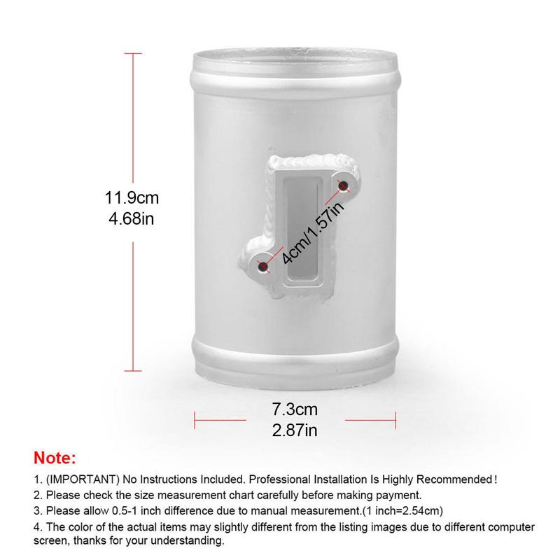 Car Mass Air Flow Sensor Adapter Air Intake MAF Meter Base Mount Increase Power Efficiency Fit For Nissan Hondas Fords