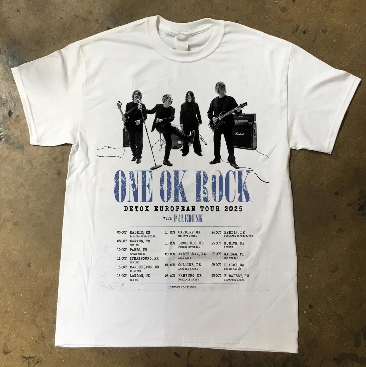 ONE OK ROCK DETOX European Tour 2026 Gift For Fan S to 5XL T-shirt BL1524 M