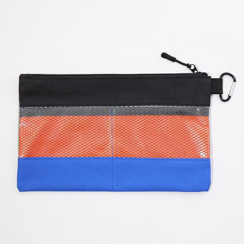 Large Capacity Multi-Functional Transparent Waterproof Tool Bag with Hooks