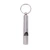 High Quality 304 Stainless Steel Emergency Whistle Safety Whistle Keychain For Team Sports Outdoor Hiking Camping Survival