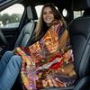 Christmas 3D Cute Barbie Printed Warm Throw Blanket for Home Travel Sofa Soft and Comfortable Picnic Blanket Birthday Gift