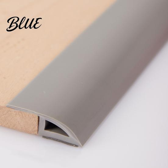 Floor Edge Reducer Sealing Universal Waterproof PVC Strip Self-Adhesive 10/15mm Transition Cuttable Wear-resistant Carpet to