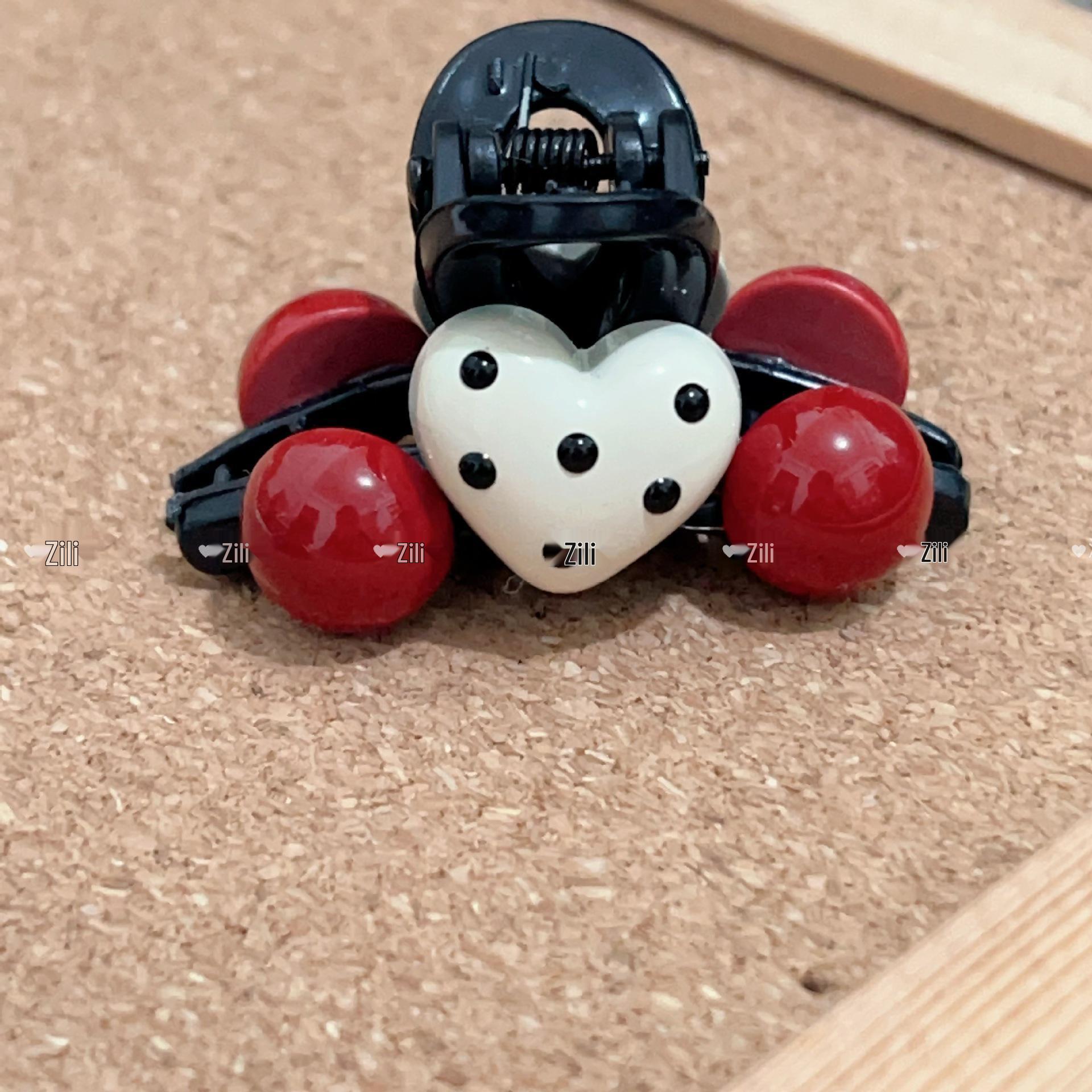 Зажим для волос с леопардовым принтом в корейском стиле - Женский зажим-акула, аксессуар для волос