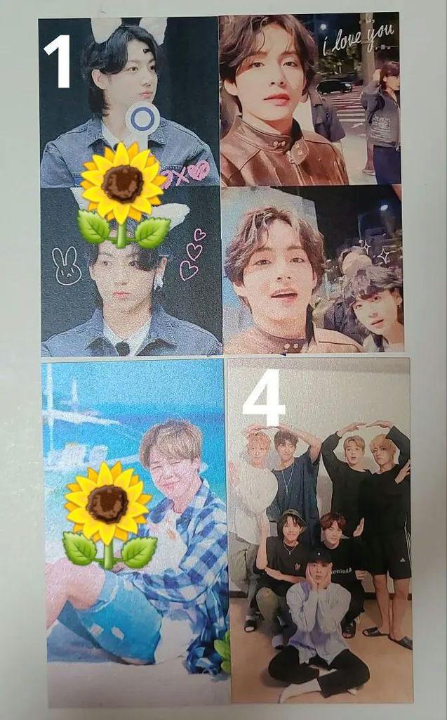 [USED] For confirmation BTS Photo Ticket Korean producer