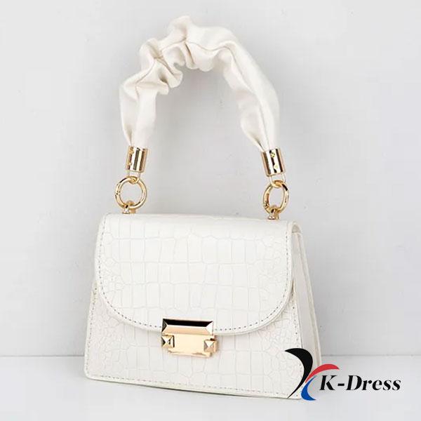 2 Combo Shirring Strap Mini Square Tote Bag (2 Colors)