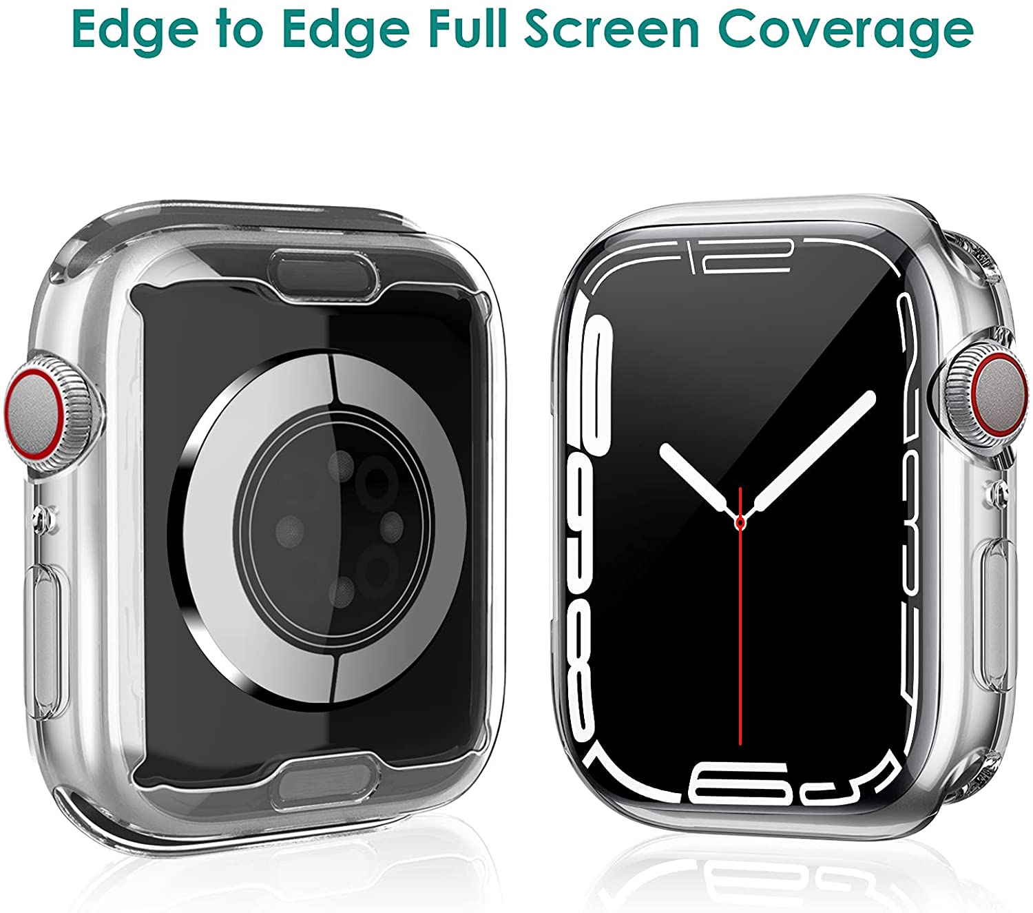 

Cover For Apple watch Case 44mm 40mm 42mm 38mm iWatch serie SE 6 5 3 Accessories Screen Protector Apple watch 8 7 45mm 41mm Case 45mm series 7 8
