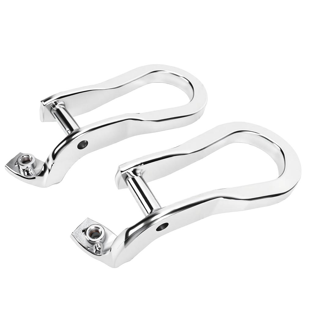 2pcs Trailer Front Bumper Tow Hooks Replacement for Silverado Sierra 2500HD 3500HD 2015 2019 840724643