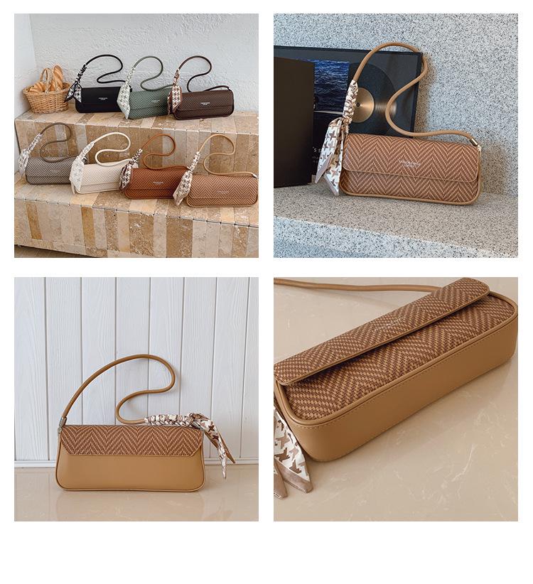 2025 French Chic Women's Versatile Shoulder Baguette Bag