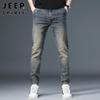 JEEP SPIRIT Men's Vintage Straight-Leg Jeans