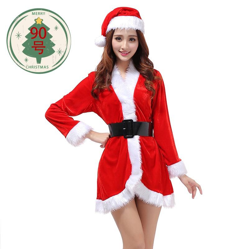 Golden Velvet Christmas Clothing Sexy Bunny Clothing Christmas Clothing Nightclub Bar Party Clothing Performance