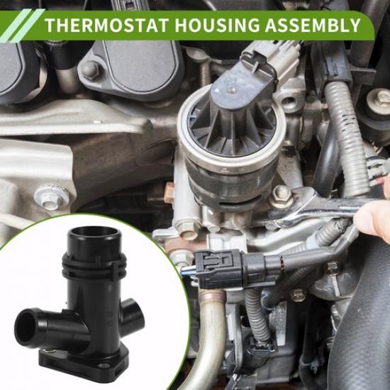 Engine Coolant Thermostat Housing Assembly Fit For BMW F22 F23 M240I 2014-