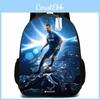 Ronaldo Cristiano Theme Printed Backpack Outdoor Breathable Student Schoolbag