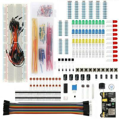 Für Arduino 45-in-1 Sensormodule Starter-Kit Mit 830-Loch-Steckplatine für Arduino R3 Elektronikbauteile Set Mit Box