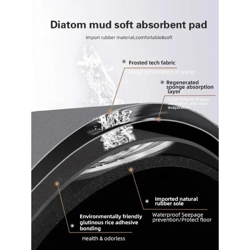 Colored Tulips Diatom Mud Entrance Antislip Home Outdoor Kitchen Rug Washable Hallway Bathroom Porch Floor Door Mat Decorate