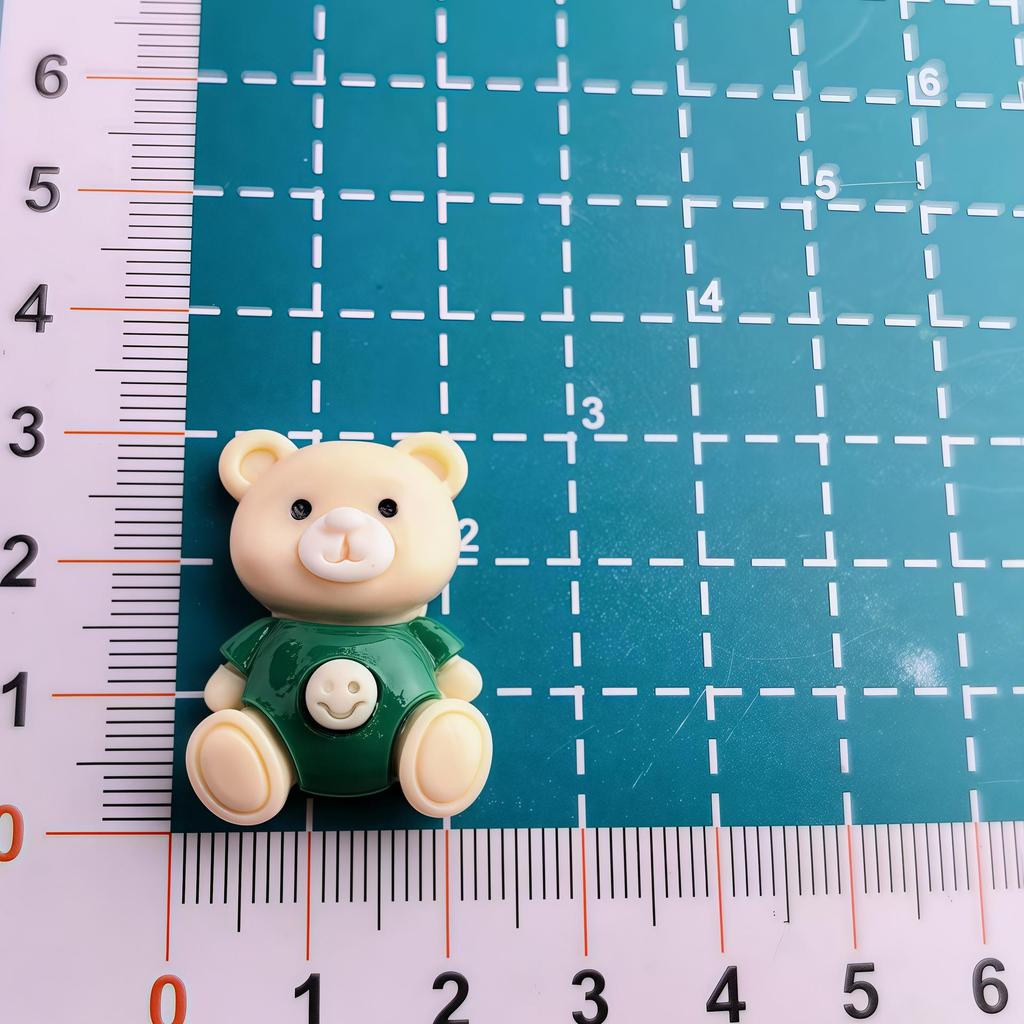 Cartoon Mary Bear Resin Shoe Charms & DIY Accessories