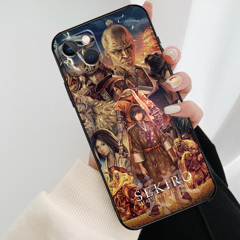 Sekiro Shadows Die Twice Phone Case For iPhone 13 12 11 14 15 16 Pro Max Mini X XS Max XR Plus Case Back Cover
