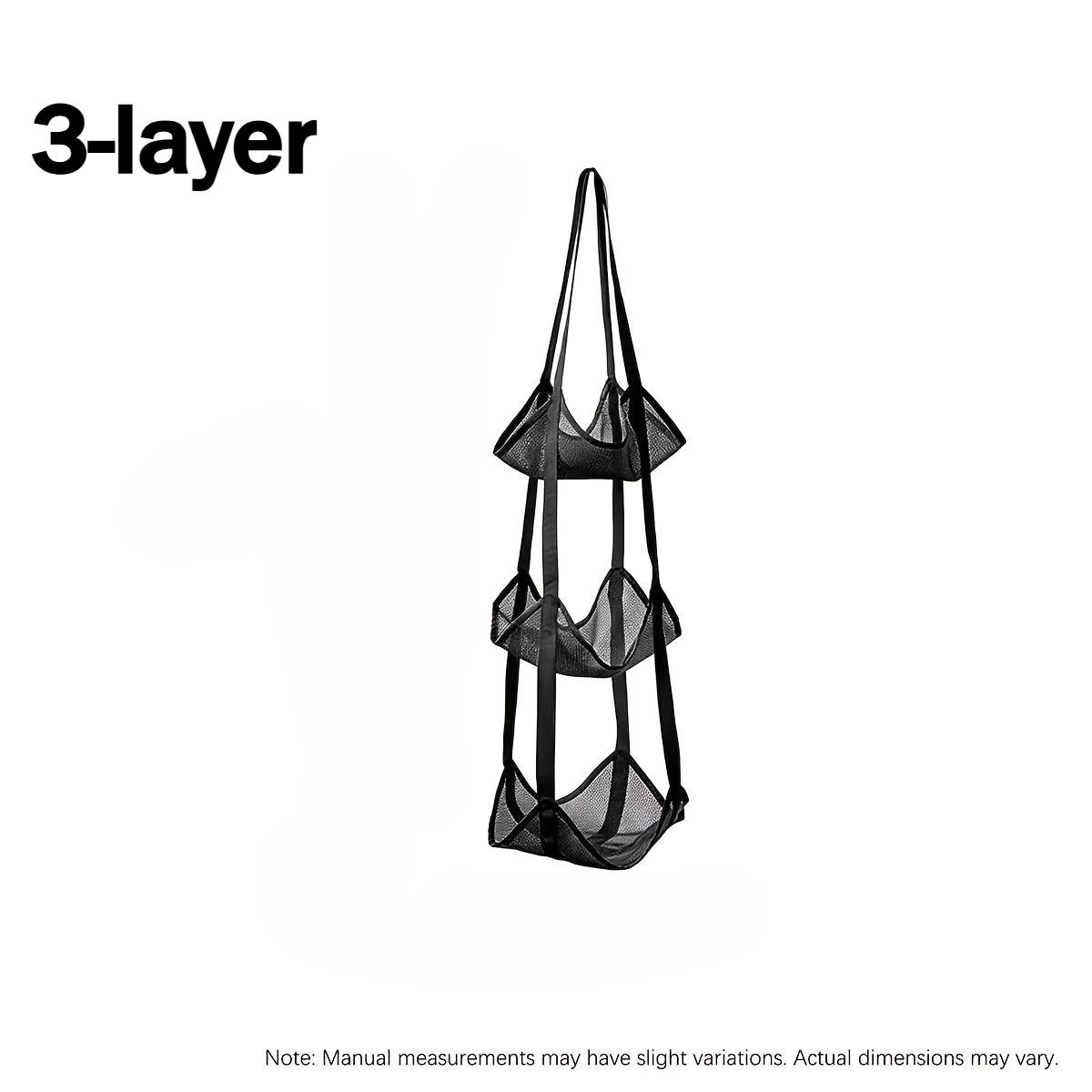 Ball Storage Hanging Bag, Wall Mounted Door, Ball Storage Rack, Open Sports Equipment Storage Bag