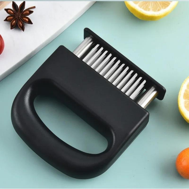 Meat Tenderizer with 48 Stainless Steel Blades Ultra Sharp Needle Tenderizer for Tenderizing Steak Beef Kitchen Gadgets Accessor 4