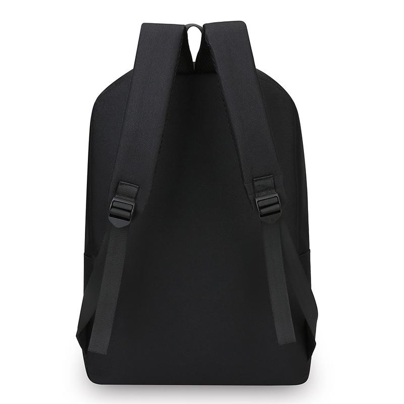 Schoolbag Class School Bag Junior High School Boys High School Students College Students Simple Versatile Backpack Women's Simple College Style 