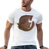 Northern Sportive Lemur Tshirt Simple Casual Short Sleeve Tee