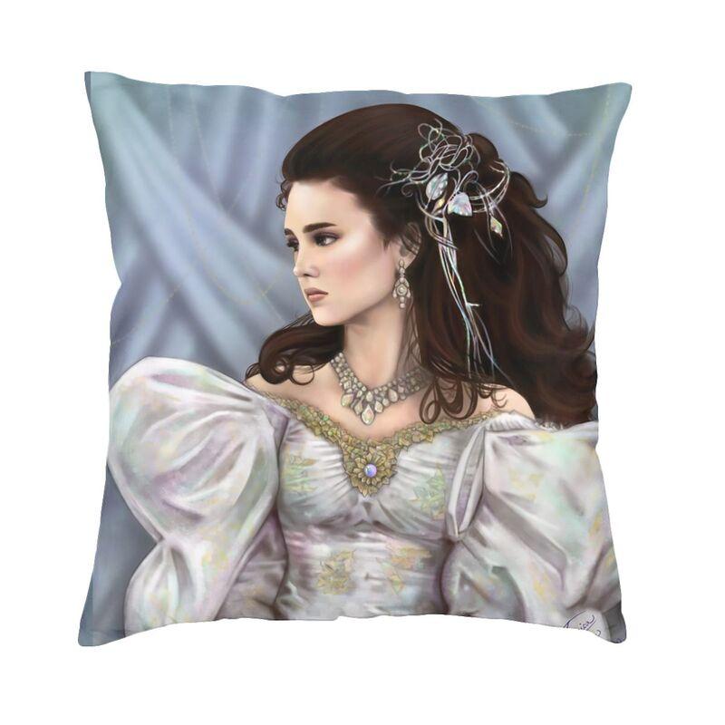 Luxury Labyrinth Worm Cushion Covers x Polyester Musical Adventure Movie Throw Pillow Case for Car Square Pillowcase