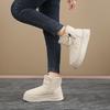 Winter Sleeve Warm Snow Boots Cotton Shoes Fleece Velvet Thick Warm Shoes Waterproof Platform Snow Boots For Women