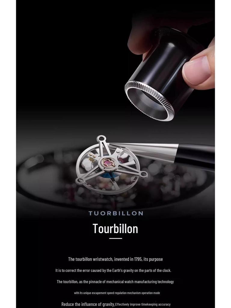 Swiss True Tourbillon Automatic Luminous Waterproof Men's Watch