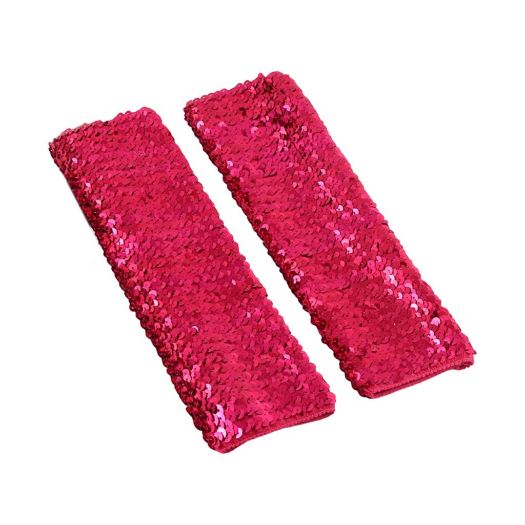 Sparkling Sequined Arm Sleeves For Carnivals Parties And Stage Performances Elastic Arm Sleeves for Various Arm Size