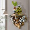 European Creative Resin Wall Hanging Angel Modeling Living Room TV Wall Decoration Arts and Crafts Shelf Partition