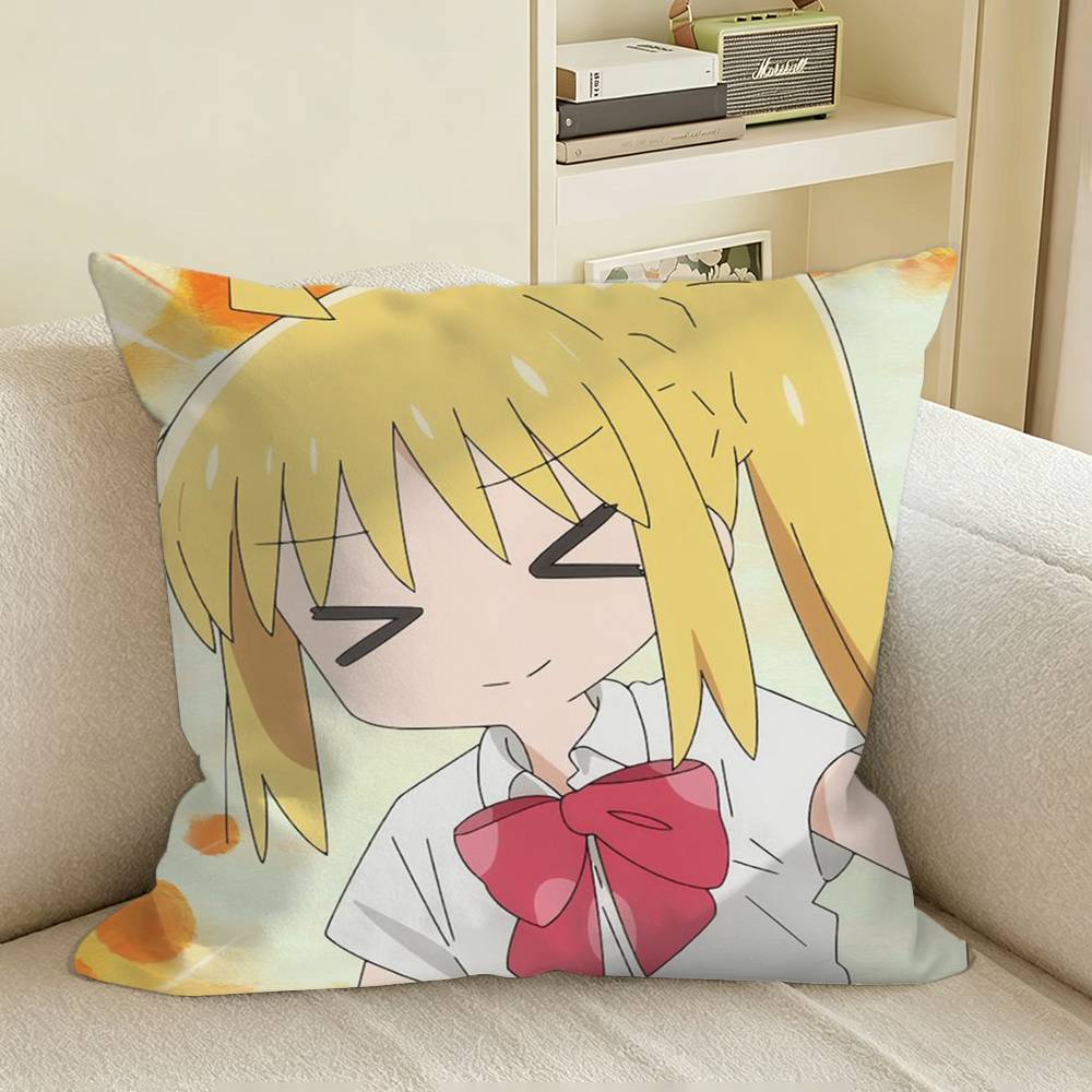 The Drummer Blonde hair NNijika Square Sofa Pillow Cover Solid Color Living Room Home Decor Cushion Case