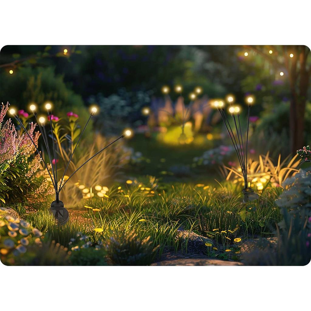 Solar Lamp Fireflies 2 Pcs Ilumen Ls-101