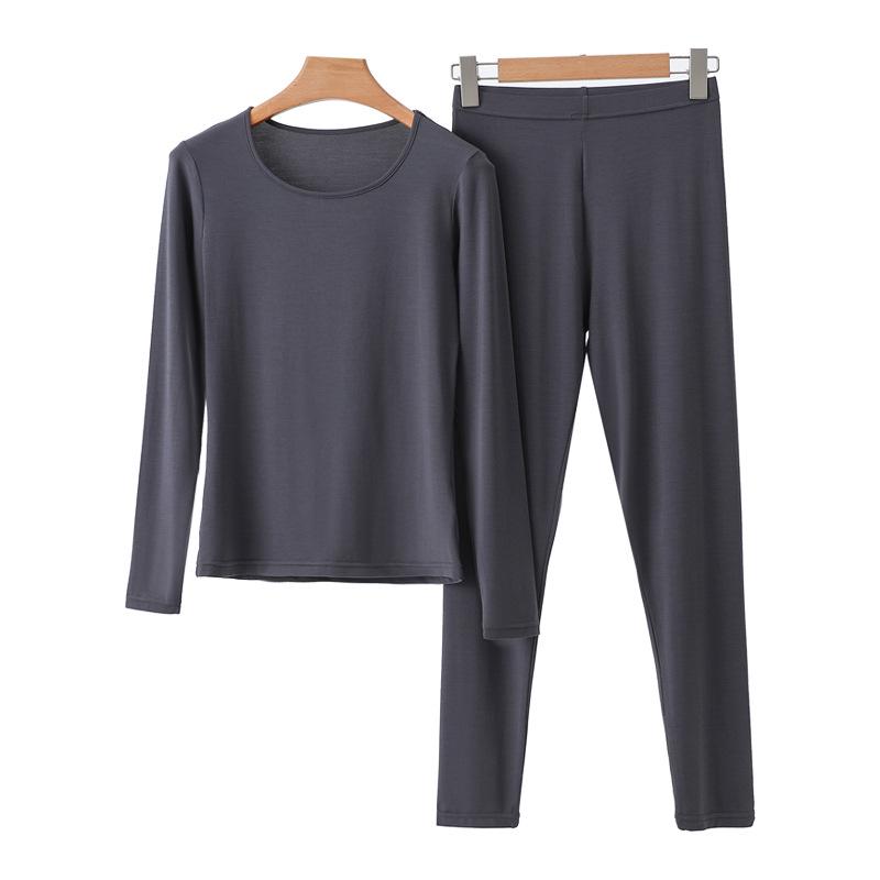 Women's Antibacterial Lenzing Modal Skin-Beautifying Warm Underwear Set - Autumn/Winter A-Class Base Layer