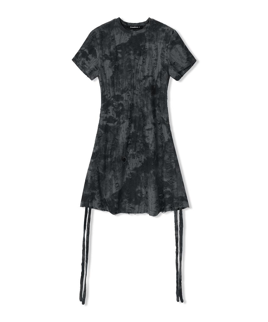 Urban Dress Dark Cloud Mini Dress Black
