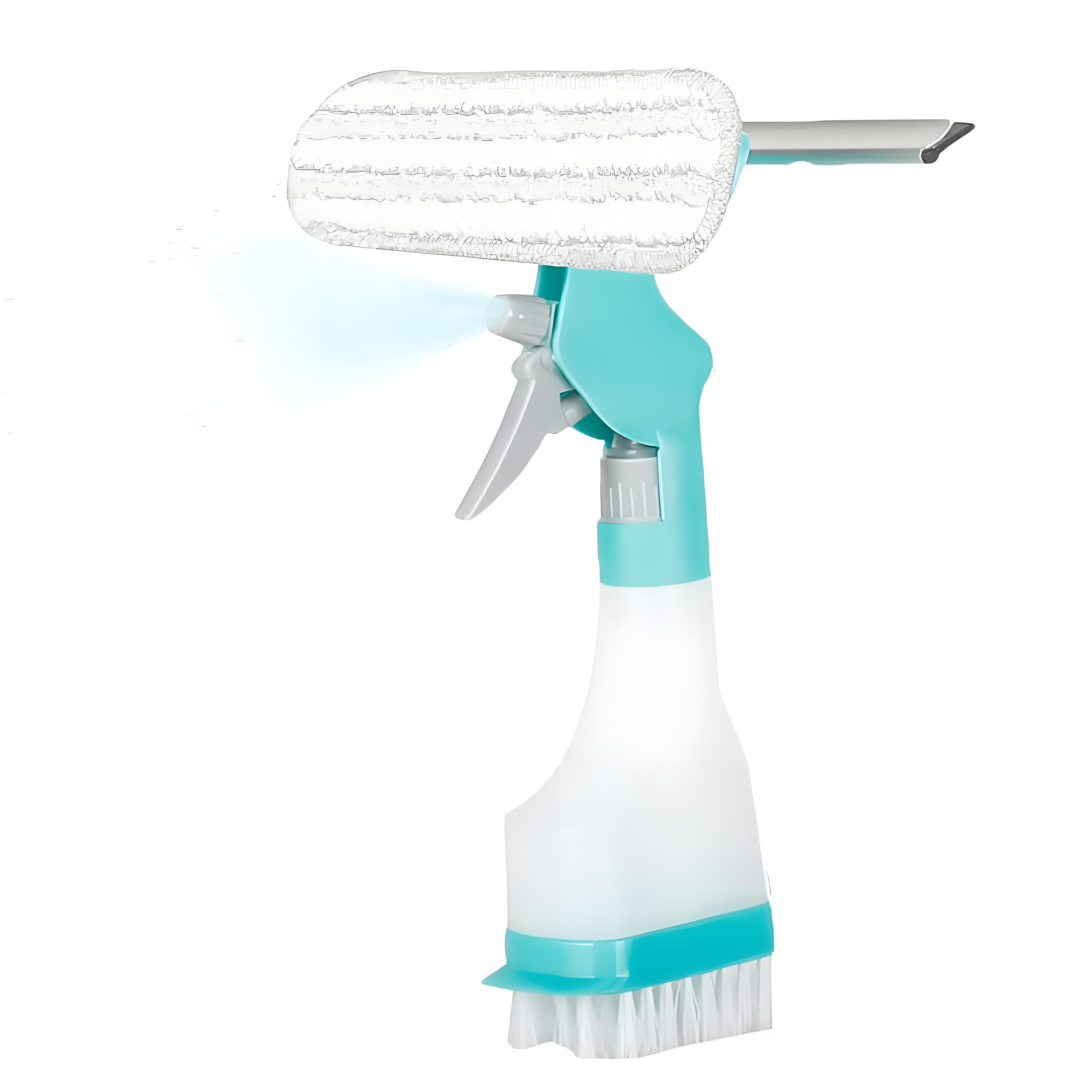 

Инструмент для мытья окон «все в одном» без разводов | Встроенный распылитель для стекла/зеркал/плитки | Профессиональное качество для использования в помещении и на улице