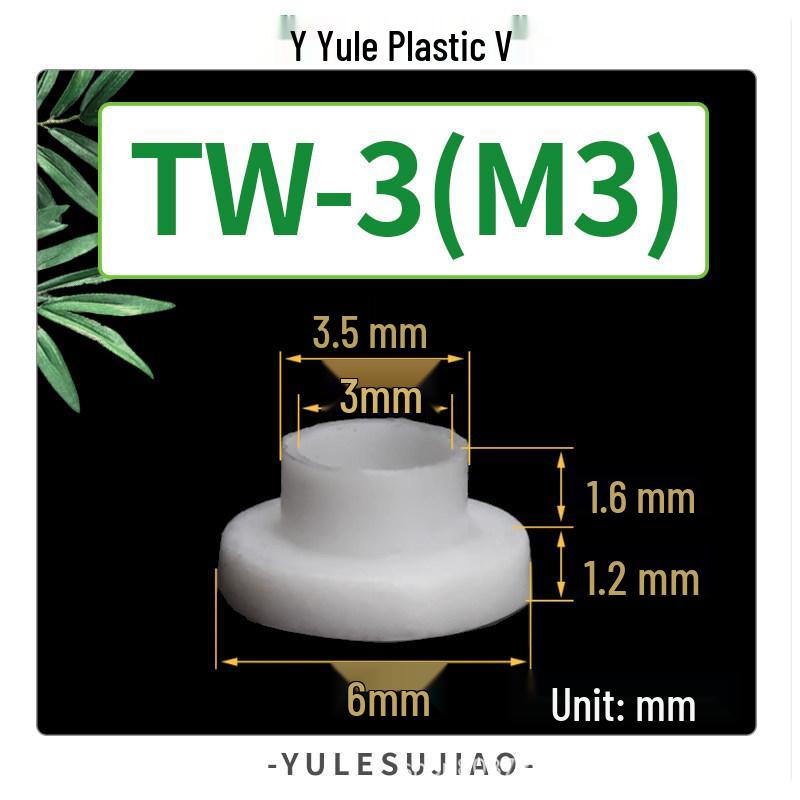 TW Nylon Step-Type Transistor Insulating Cap and Granule Gasket