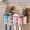 LIEI No-Drill Suction Cup Toothbrush Holder
