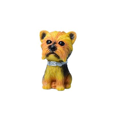 Ornamento per Auto Carino Cane Cartone Animato Action Figure per Regali Ragazze Cruscotto Auto Bambola Cane Decorazione Auto