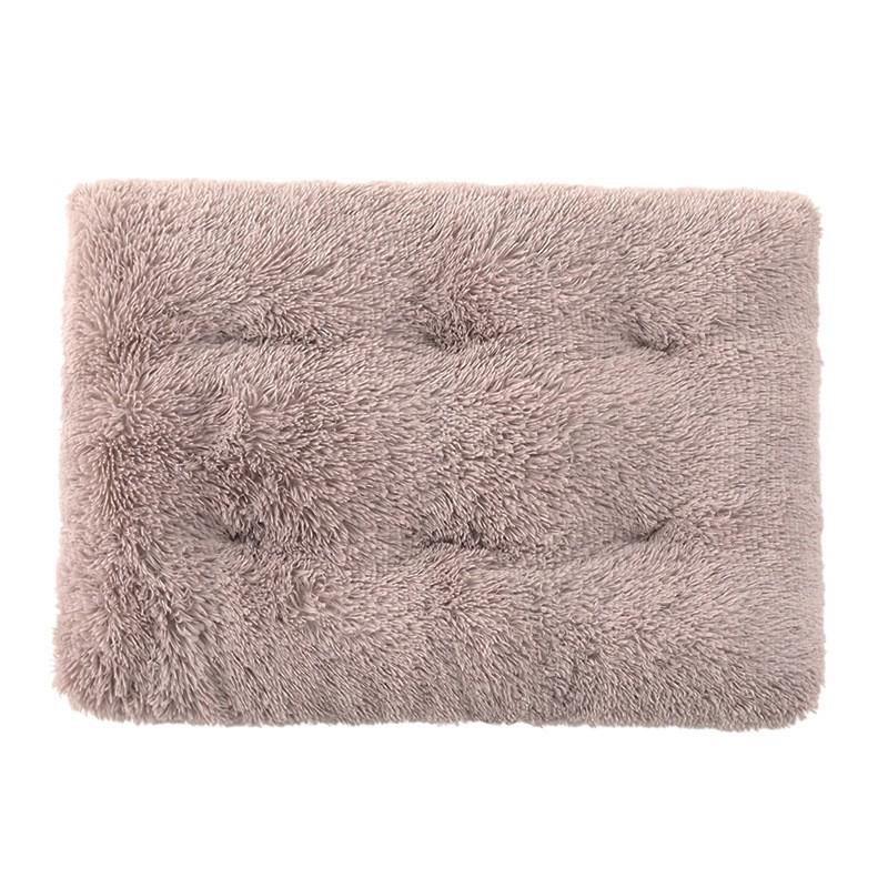 Plush Warm Dogs Sleeping Bed Mat Soft Fleece Pet Blanket Mat Detachable Cat Puppy Mat Cushion for Small Medium Large Dogs Bed
