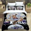 ONE PIECECartoon Monkey D. Luffy Bedding Set (duvet Cover and Pillowcases), Extra-large/large Size, Machine Washable, a Holiday